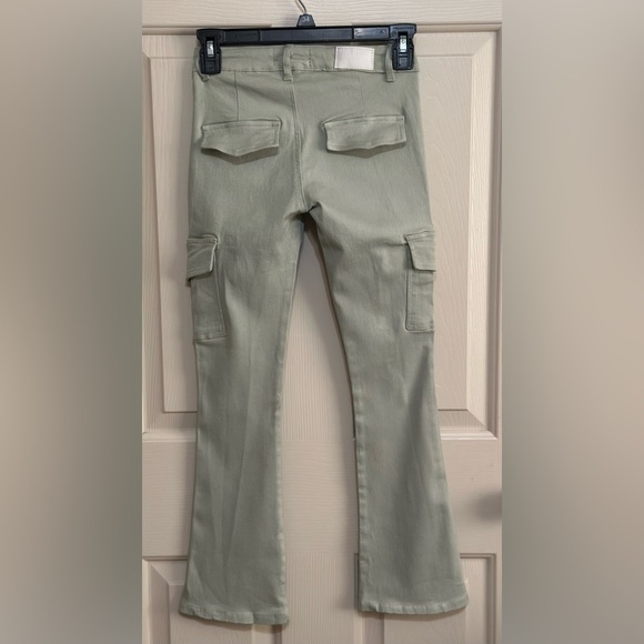 Bootcut Stretch Cargo Jeans (Size 10 Girls) - Picture 2 of 8
